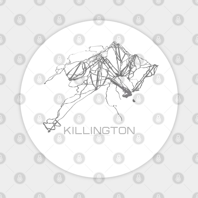 Killington Resort 3D Magnet by Mapsynergy